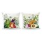Stupell Industries Organic Kitchen Garden Vegetables 2pc Outdoor Printed Pillow Set design by Kim Allen, 18 x 7 x 18
